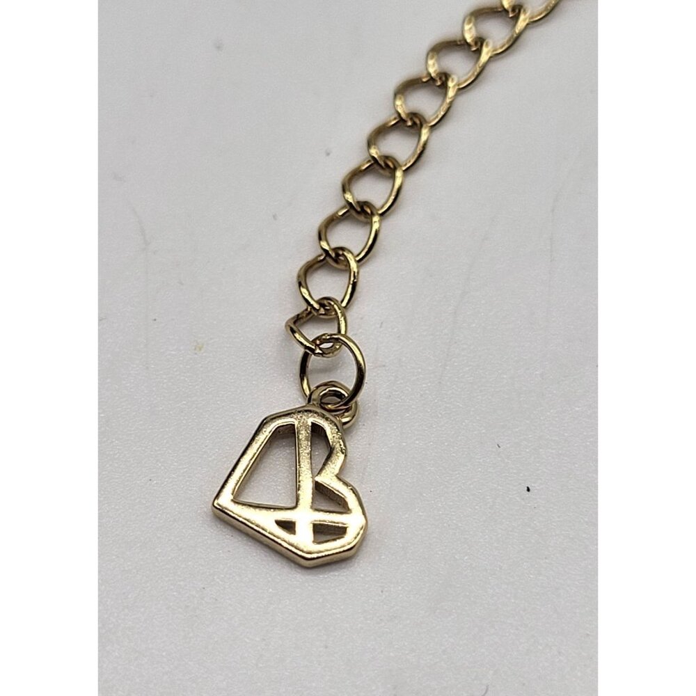 Caitlyn Minimalist Josephine Mirror Chain Necklace 925 Sterling Silver18K Finish - Picture 3 of 7